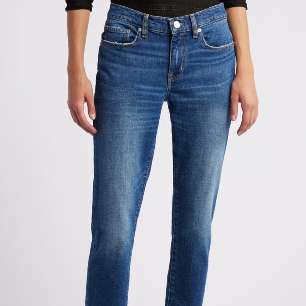 FRAME Le Garcon straight leg jeans - size 33